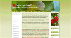 Desktop Screenshot of eagleridgeseeds.com